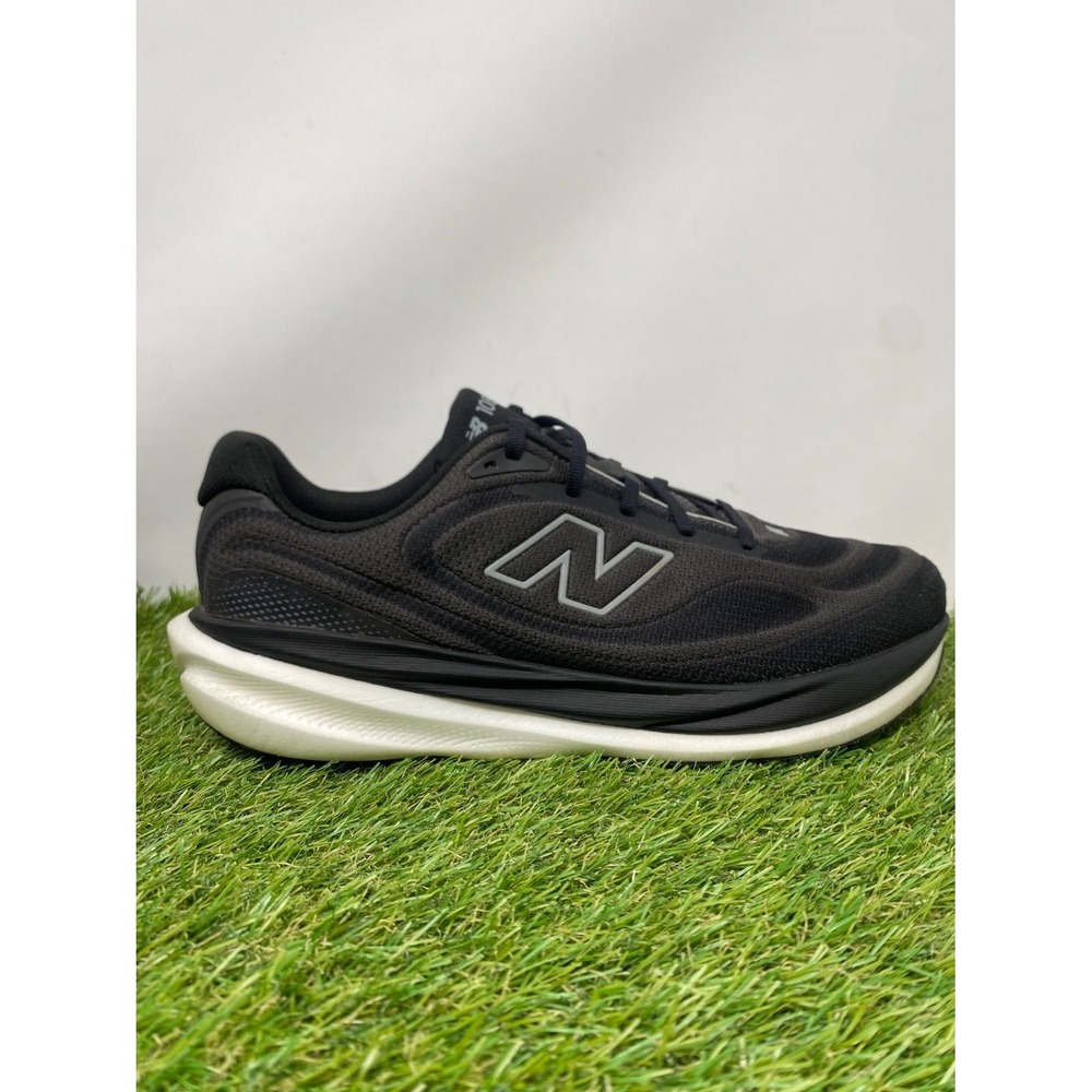 New Balance Fresh Foam X 1080 Mens 12 Black White Sneakers Running Shoes Comfort